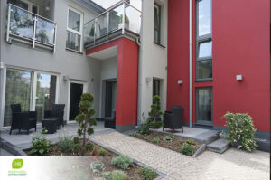 Hofansicht Aparthotel Kottenforst