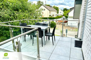 Ferienwohnung: Balkon