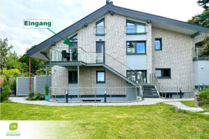 Eingang Ferienwohnung